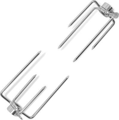 vidaXL Rotisserie Fork for Lamb and Goat