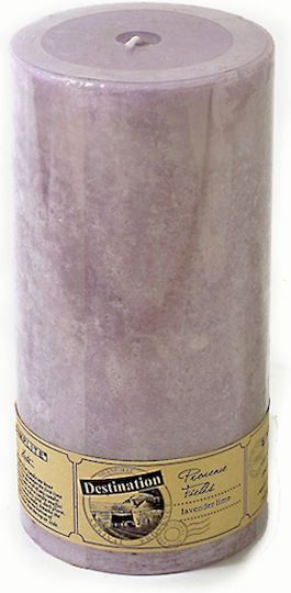 Zaros Aromatisches Kerze mit Duft Lavendel / Lavendel-Limette 10x20cm