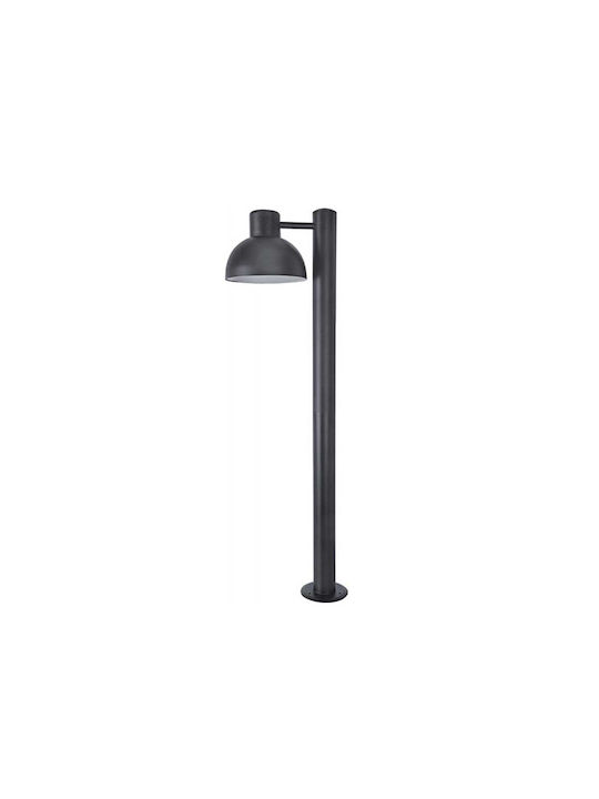 Aca Bero Outdoor Floor Lamp Kleine Post IP44 for E27 Bulb Schwarz