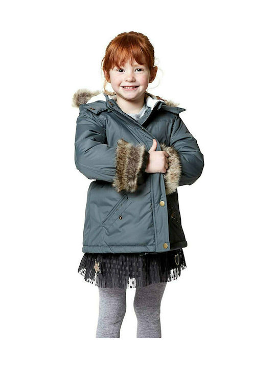 Losan Kids Parka Long Hooded Green