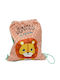 Paperpack Net Lion Παιδική Τσάντα Πουγκί Πορτοκαλί 25εκ.