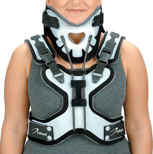 DeRoyal Cervical Thoracic Orthosis 11216000 Adult Short