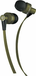Yenkee YHP 105 In-Ear Freihändig Kopfhörer mit Stecker 3.5mm Grün