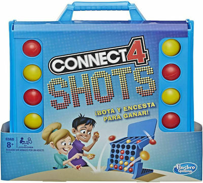 Hasbro Επιτραπέζιο Παιχνίδι Connect 4 Shots για 2+ Παίκτες 8+ Ετών