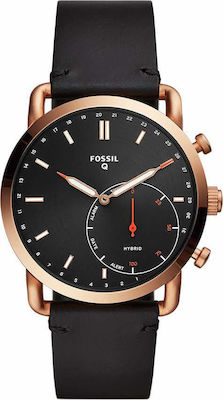 fossil q men's commuter stainless steel