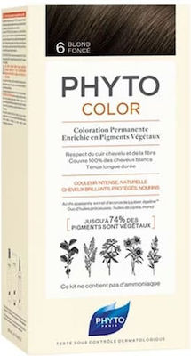 Phyto Phytocolor Set Hair Dye no Ammonia 5.0 Chestnut Open 50ml