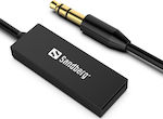 Sandberg Bluetooth 5 Receiver with 3.5mm Jack Output Port and Microphone