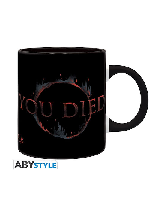 Abysse Dark Souls - You Died Tasse Keramik Schwarz 320ml 1Stück