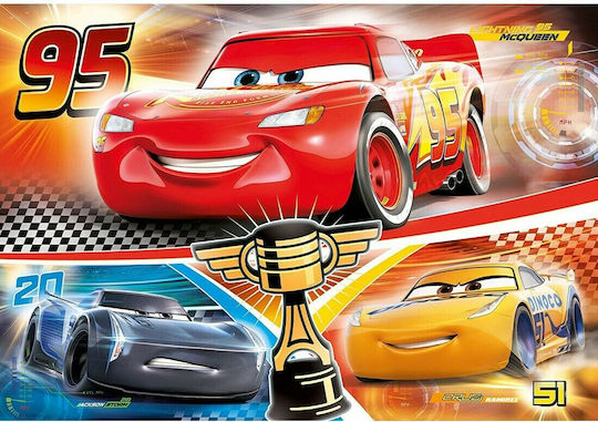 Kids Puzzle Supercolor Cars 15pcs (Various Designs) 1pc Clementoni