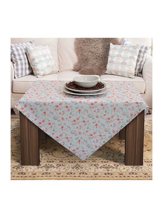 Lino Home Tablecloth Cesira Mint 90x90cm 6100000160