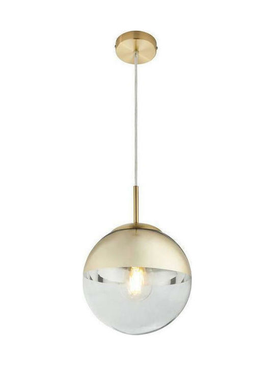 Globo Lighting Varus Pendant Light Single-Light for Socket E27 Gold