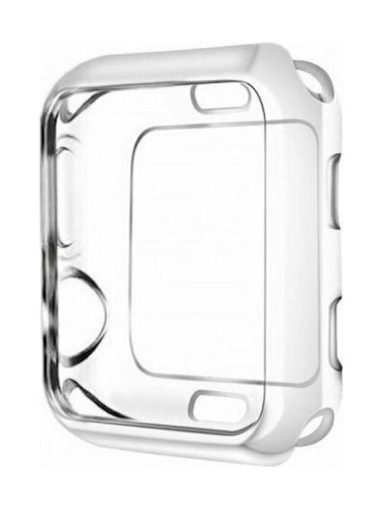 Silikonhülle in Transparent Farbe für das Apple Watch 44mm