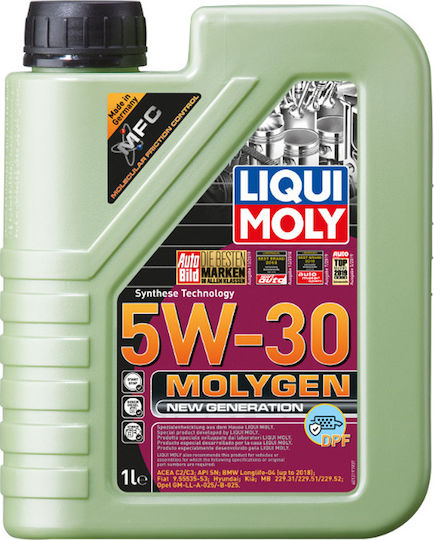 Liqui Moly Molygen New Generation Συνθετικό Λάδι Αυτοκινήτου 5W-30 1lt