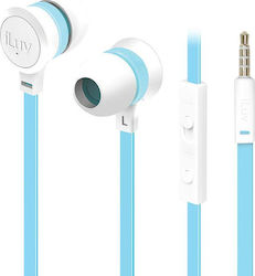 iLuv iEP336 In-ear Handsfree με Βύσμα 3.5mm Μπλε