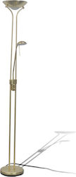 vidaXL LED Floor Lamp H180cm. Bronze