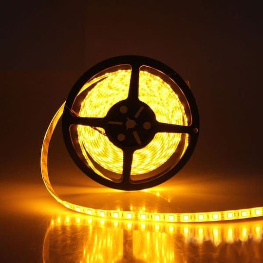 Atman Ταινία LED 12V Κίτρινο Φως 5m Τύπου SMD3528