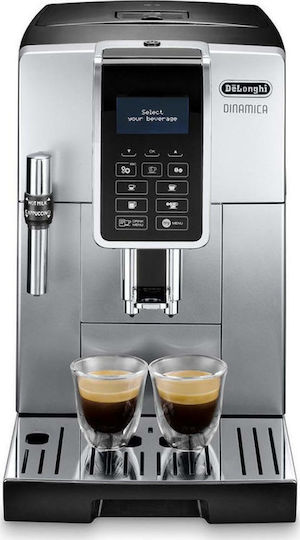 De'Longhi ECAM350.35.SB Automatische Espressomaschine 1450W Druck 15bar mit Mahlwerk Silber