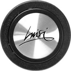 Luisi Argento Car Horn Switch 61.5mm Χρώμιο/Μαύρο 2pin Black /LU