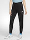 Nike Women's High Waist Jogger Sweatpants Black Fleece