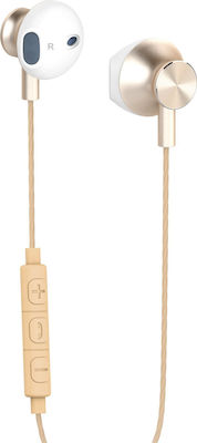 Yenkee YHP 305 In-ear Handsfree with 3.5mm Connector Gold