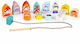 Cubika Pull-Along Toy Lacing Dwarves made of Wood for 36++ Months