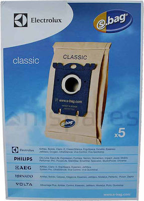 Electrolux S-BAG Σακούλες Σκούπας 5τμχ Συμβατή με Σκούπα AEG / Electrolux / Philips