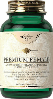 Sky Premium Life Female Vitamin for Energy & Immune System Boost 60 tabs