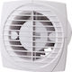 Elmark AF- Ø120VH Wall-mounted Ventilator 120mm White