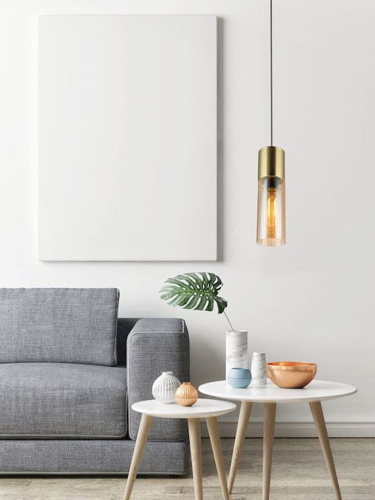 Globo Lighting Annika Pendant Light Gold with S...