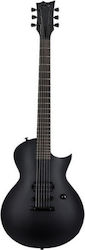 ESP Electric Guitar LTD EC with HS Pickups Layout, Ebony Fretboard in Black