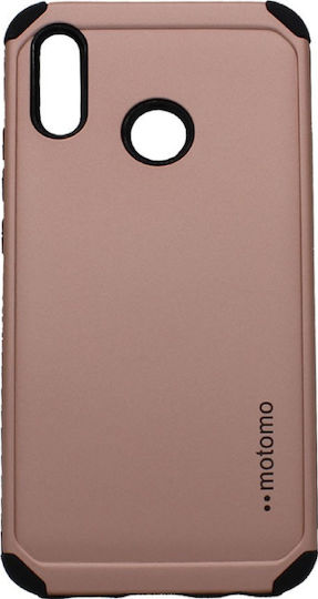 Motomo Tough Armor Umschlag Rückseite Kunststoff Rose Gold (Huawei P30 Lite)