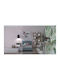 Bedside Table Artic Wooden Sonoma / Grey / White 45x39x59.5cm