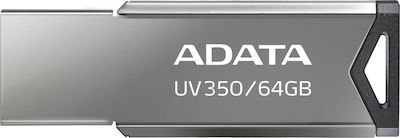 Adata UV350 64GB USB 3.2 Stick Gray