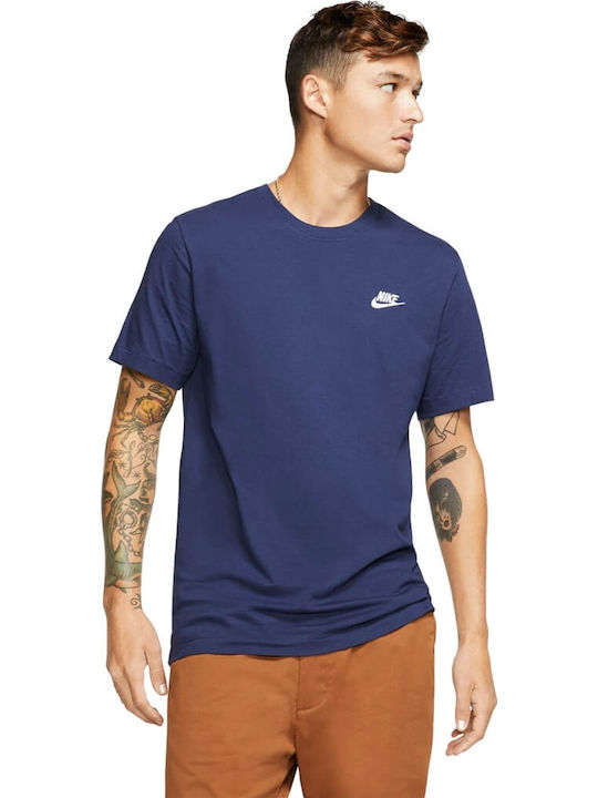 Αθλητικό T-shirt Midnight Navy / White