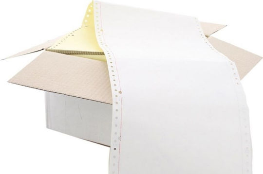 Computer Paper 5.5x9.5cm 5-layer Colored Continuous Paper 800 Sheets