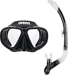 Arena Μάσκα Θαλάσσης Σιλικόνης με Αναπνευστήρα Premium Snorkeling JR