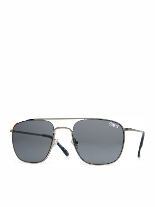Superdry Sdr Glacius Men's Sunglasses with Silver Metal Frame M97196IT-D2R
