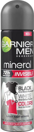 Garnier Mineral Invisible 72h Deodorant Deodorant 72h sub formă de Spray 150ml