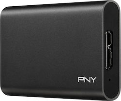 PNY Elite USB 3.1 Εξωτερικός SSD 960GB 2.5" Μαύρο