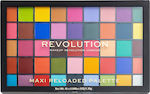 Revolution Beauty Maxi Reloaded Παλέτα με Σκιές Ματιών Matte σε Στερεή Μορφή Monster Mattes 60.75gr