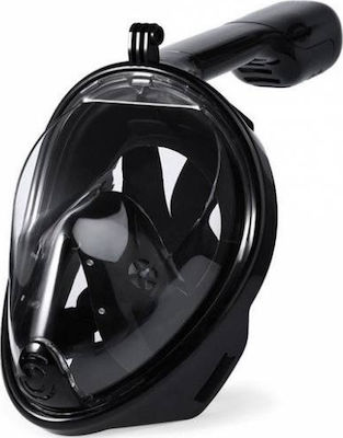 Маска за гмуркане Пълен обхват Sub Full Face Snorkel в Черно цвят