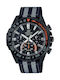 Casio Edifice Uhr Chronograph Solar mit Stoffarmband