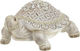 Inart Decorative Turtle made of Plastic 21x16x10cm 1pcs