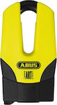 Abus Quick 37/60 Mini Pro Motorcycle Disc Brake Lock with 11mm Pin in Yellow