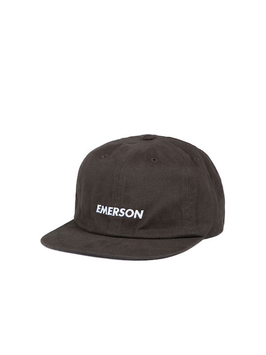 Emerson Ανδρικό Jockey με Ίσιο Γείσο Μαύρο