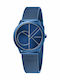Calvin Klein Minimal Men's Watch 35mm Battery with Blue Stainless Steel Bracelet