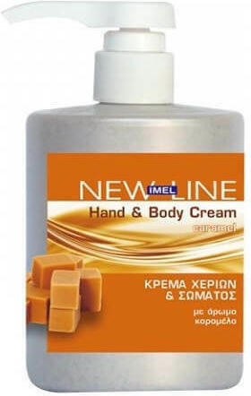 Imel Crema de Corp Hidratantă cu Aromă de Caramelă pentru Toate Tipurile de Ten 500ml