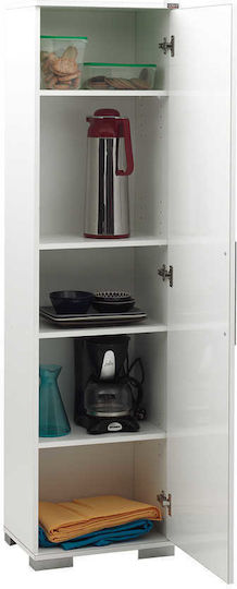 Single Door Diamond III 45x32x169cm White Single Door Diamond III 45x32x169cm White