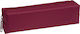 Bombata Classic Pencil Case Barrel with 1 Compartment Burgundy