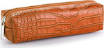 Bombata Cocco Pencil Case Barrel with 1 Compartment Orange